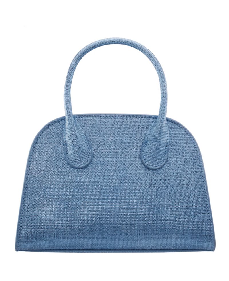 Yorke Metallic Small Satchel Handbag