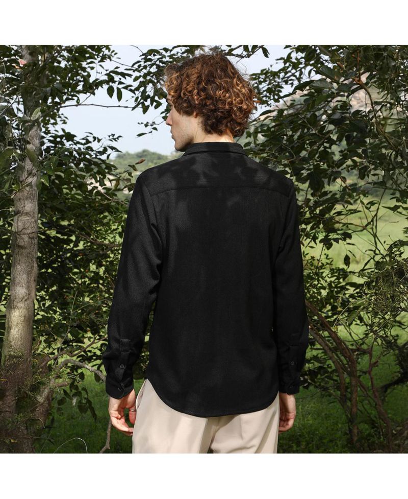 Men's Solid Knit Shirt