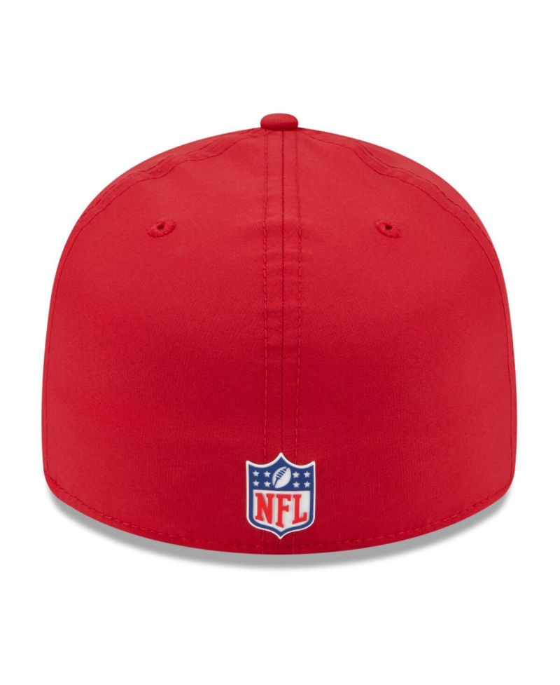 Men's Red Tampa Bay Buccaneers 2025 Sideline Retro Crown 59FIFTY Fitted Hat