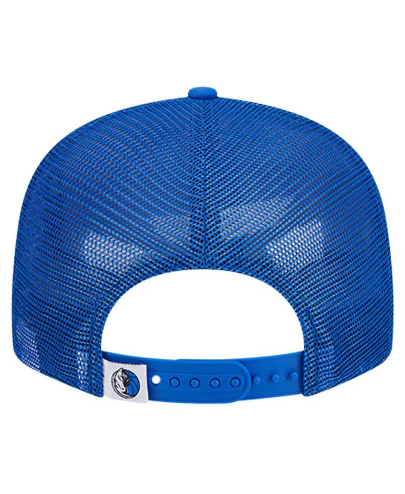 Men's Blue Dallas Mavericks Evergreen Meshback 9FIFTY Snapback Hat