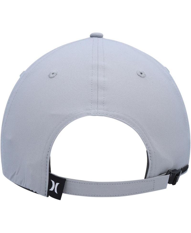 Men's Gray Phantom Ridge Zipperback Adjustable Hat