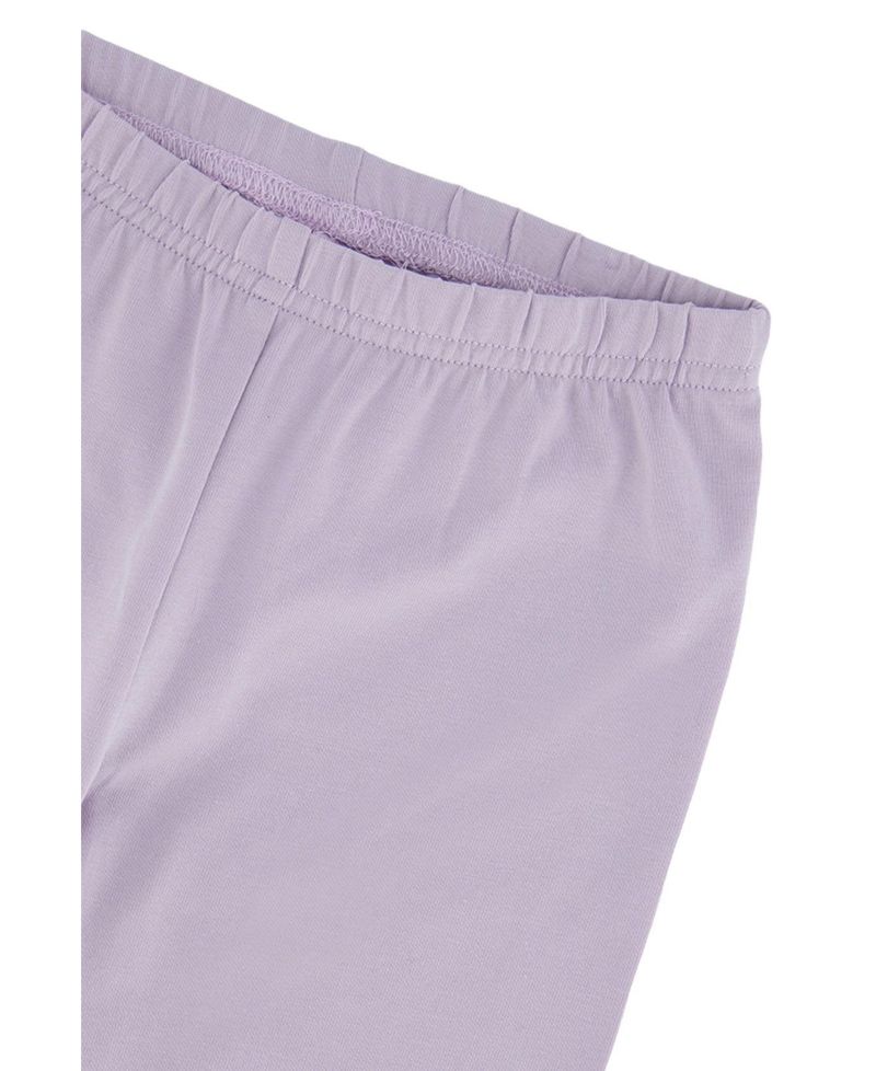 Big Girls 6Y- 12Y Cotton Leggings Lavender