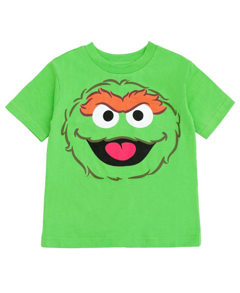 Baby Boys Bert Ernie Elmo Cookie Bird Oscar the Grouch Graphic T-Shirts to