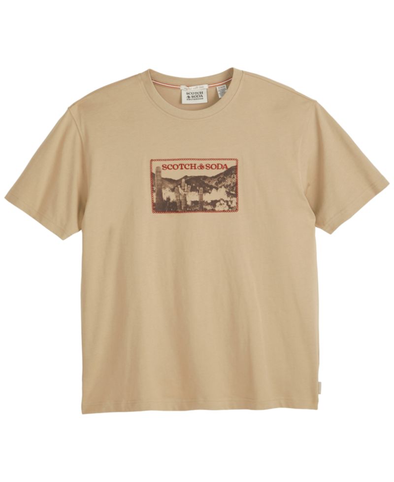Men's Western Graphic Short-Sleeve T-Shirt