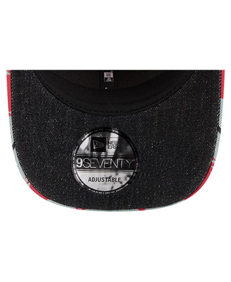 Men's Denim/Red St. Louis Cardinals Aztec Denim 9SEVENTY Adjustable Hat