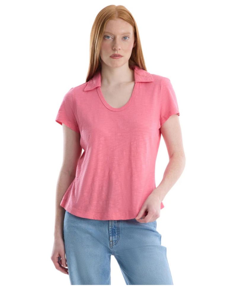 Women's Short Sleeve Polo Tee