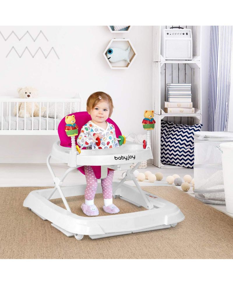 Baby Adjustable-Height Foldable Walker
