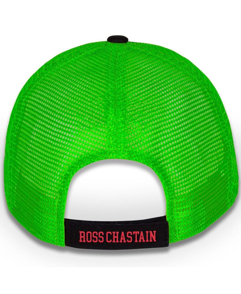 Men's Black/Green Ross Chastain Gas It Smash It Adjustable Hat