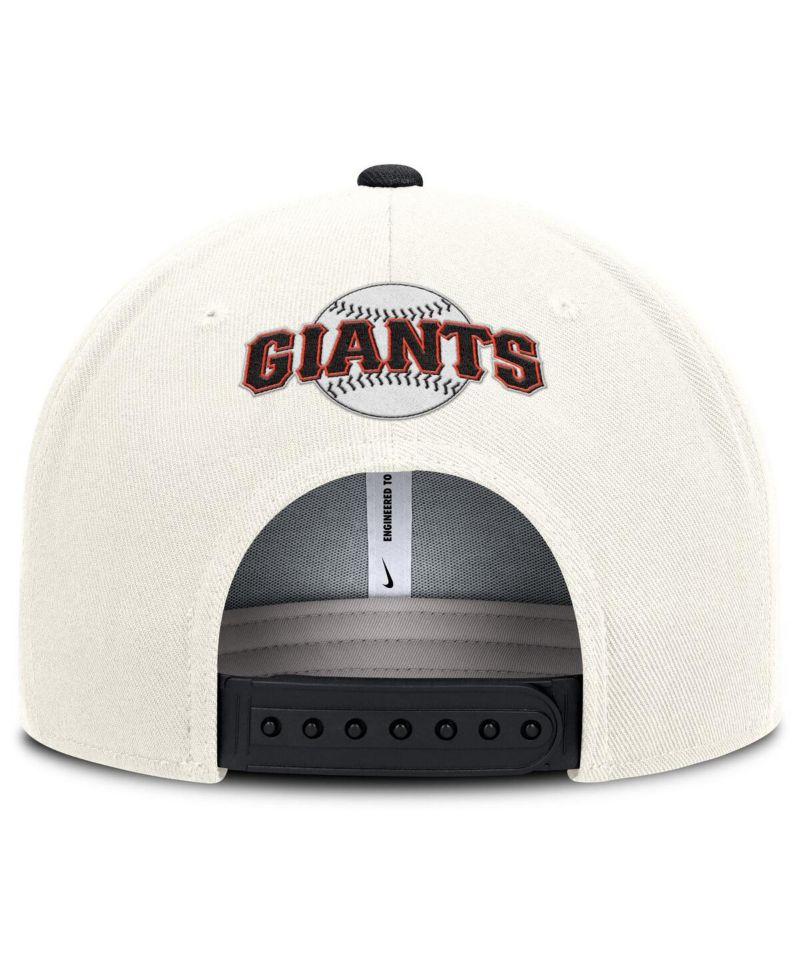 Men's Cream/Black San Francisco Giants Cooperstown Pro Dri-FIT Snapback Hat