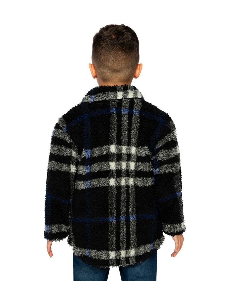 Little and Big Boy (6-12) Zipped Overshirt