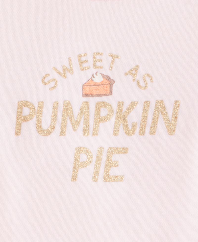 Baby Girls' 3M-24M Short-Sleeve Pumpkin Pie T-Shirt