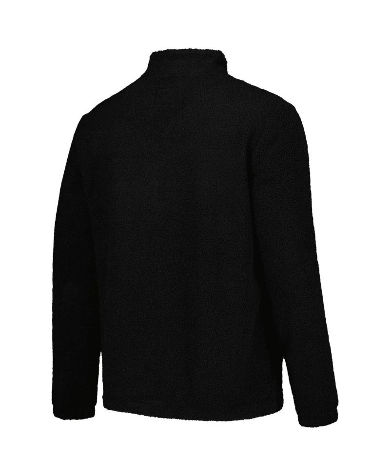 Men's Black Florida State Seminoles Pinch Runner Half-Zip Sweatshirt
