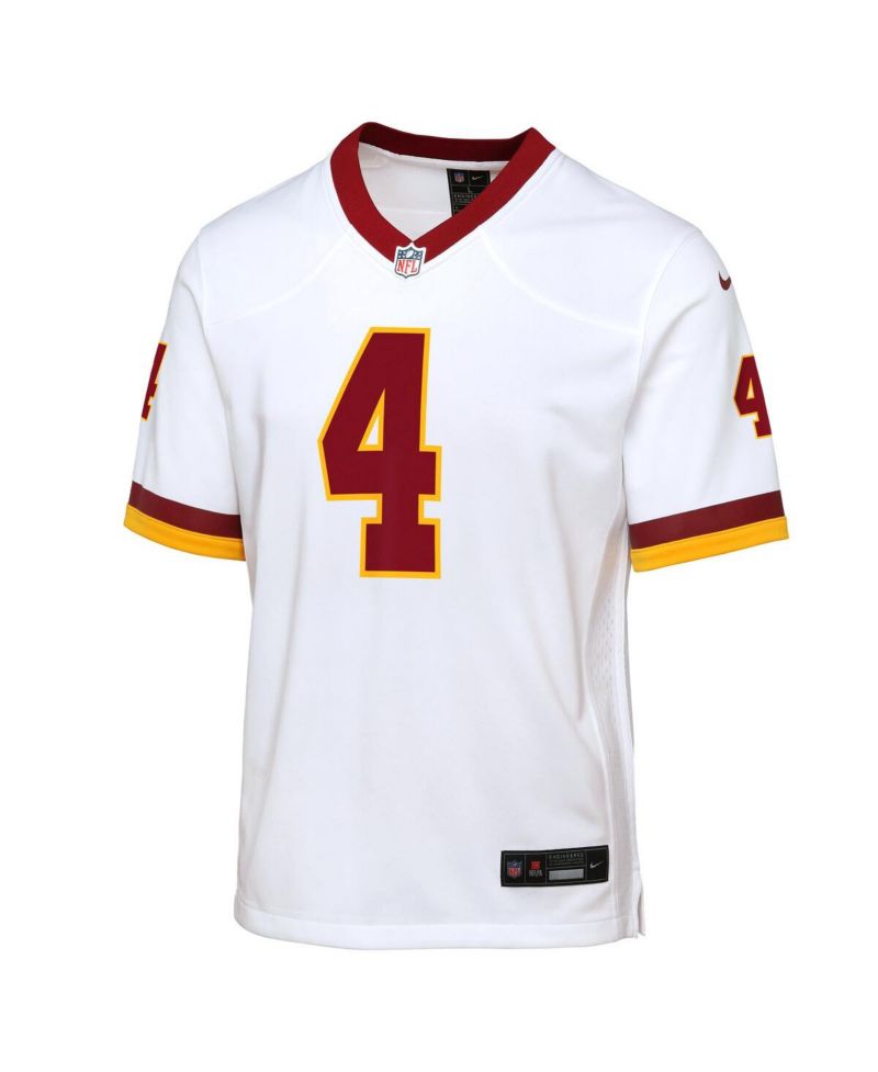 Big Boys and Girls Frankie Luvu White Washington Commanders Game Super Bowl Era Jersey