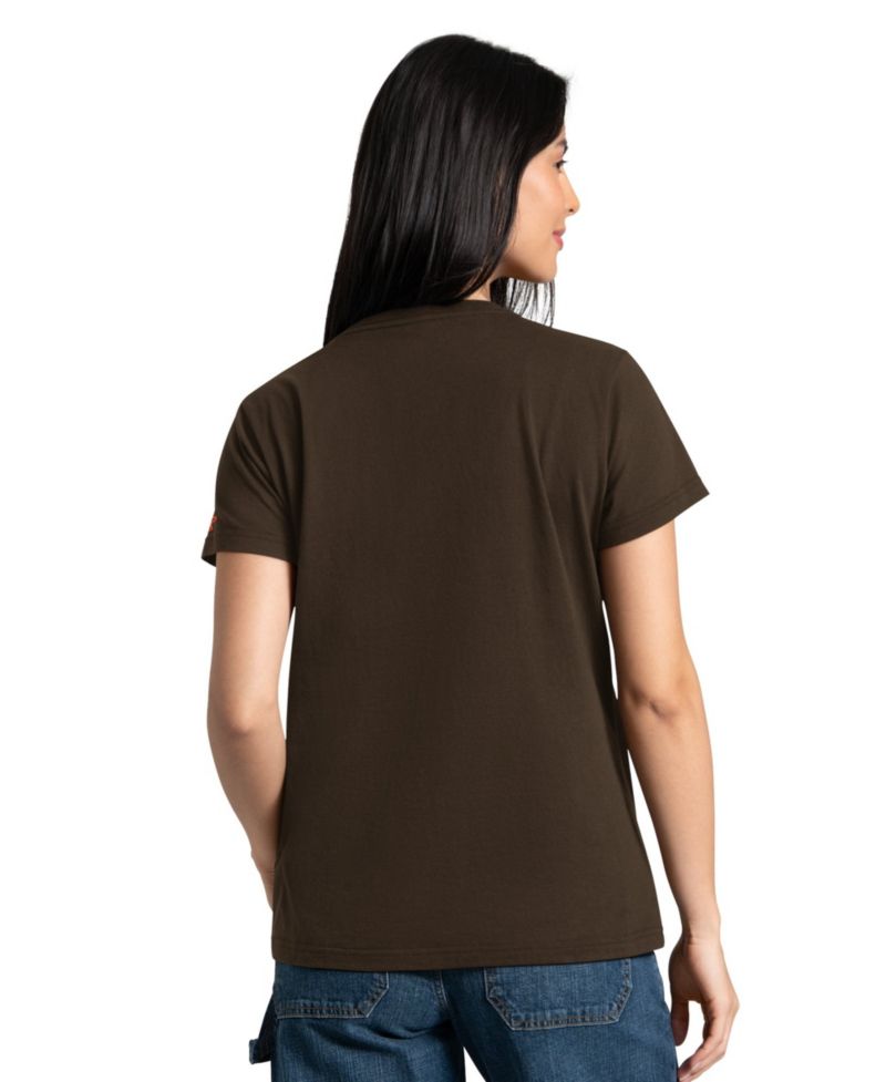 Women's Brown/Orange Cleveland Browns T-Shirt Combo Pack