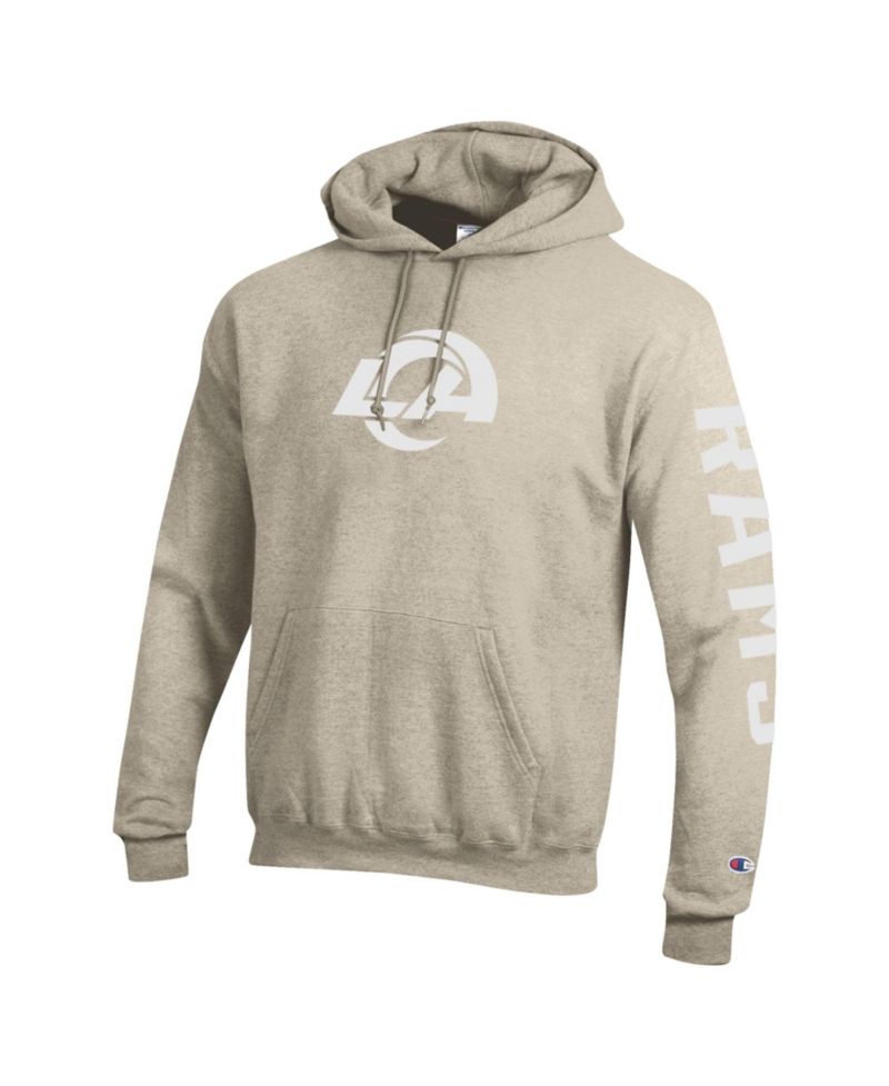 Men's Los Angeles Rams Powerblend Long-Sleeve Brushed-Interior Hoodie