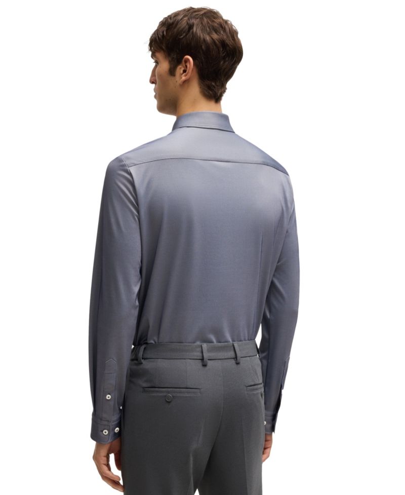 Men's Slim-Fit Performance-Stretch Shirt