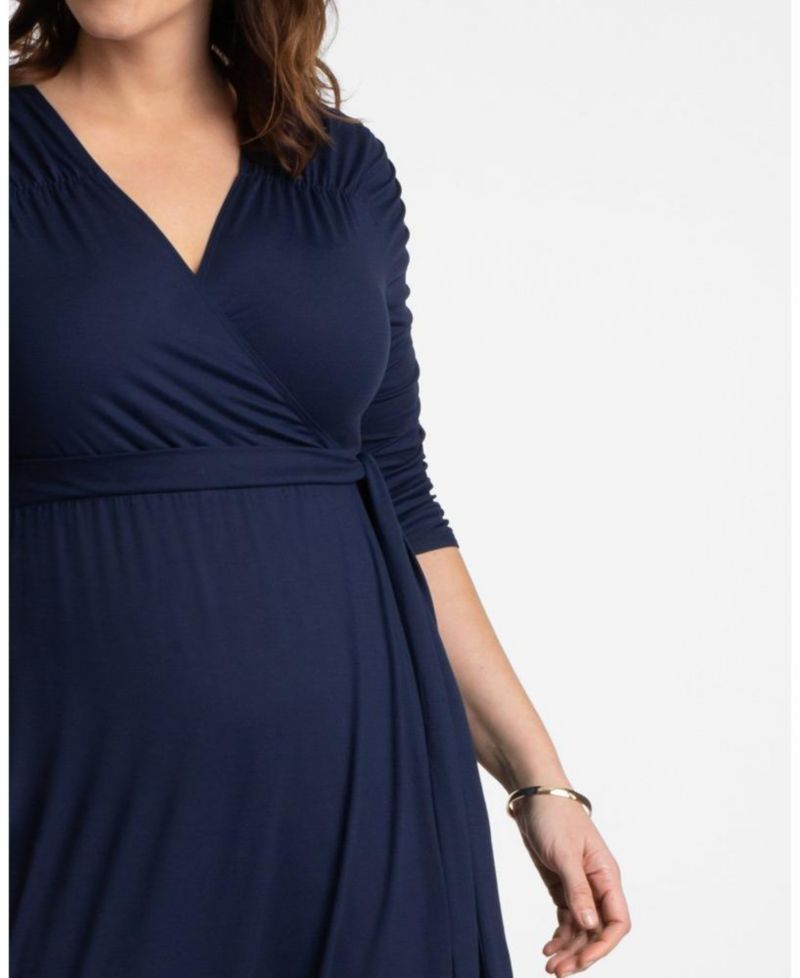 Plus Size Meadow Dream Maxi Wrap Dress