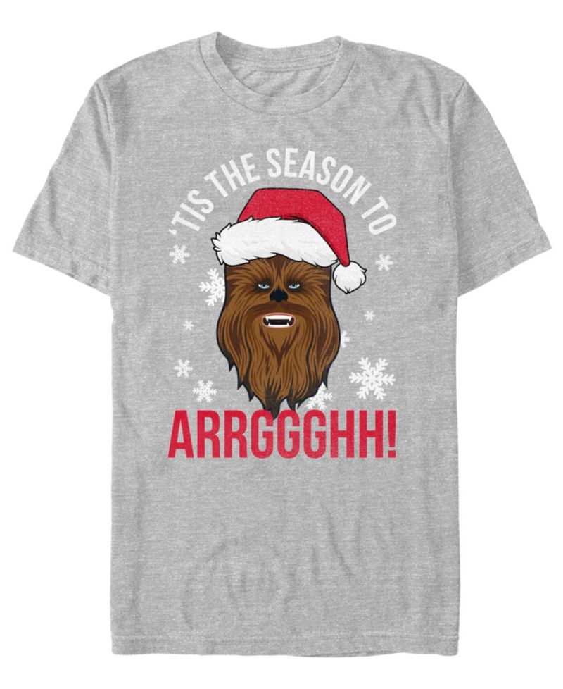 Men's Star Wars Tis The Season Holiday Cotton-Blend T-Shirt