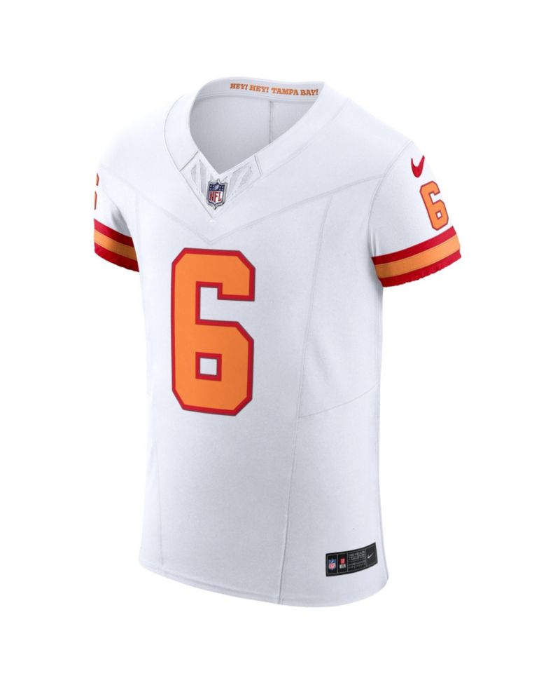 Men's Baker Mayfield White Tampa Bay Buccaneers The '76 Jersey Vapor F.U.S.E. Elite Jersey