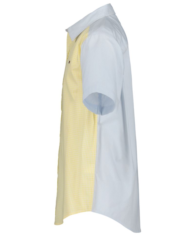 Boys' 8-20 Soft Block Short-Sleeve Woven Shirt