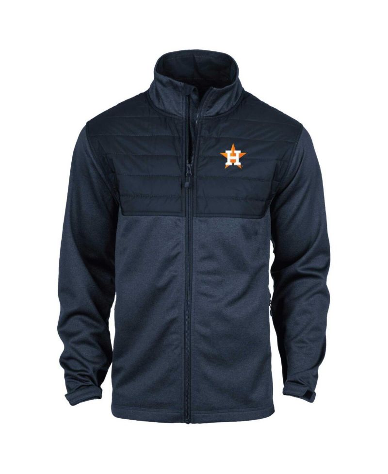 Men's Heather Navy Houston Astros Explorer Full-Zip Jacket