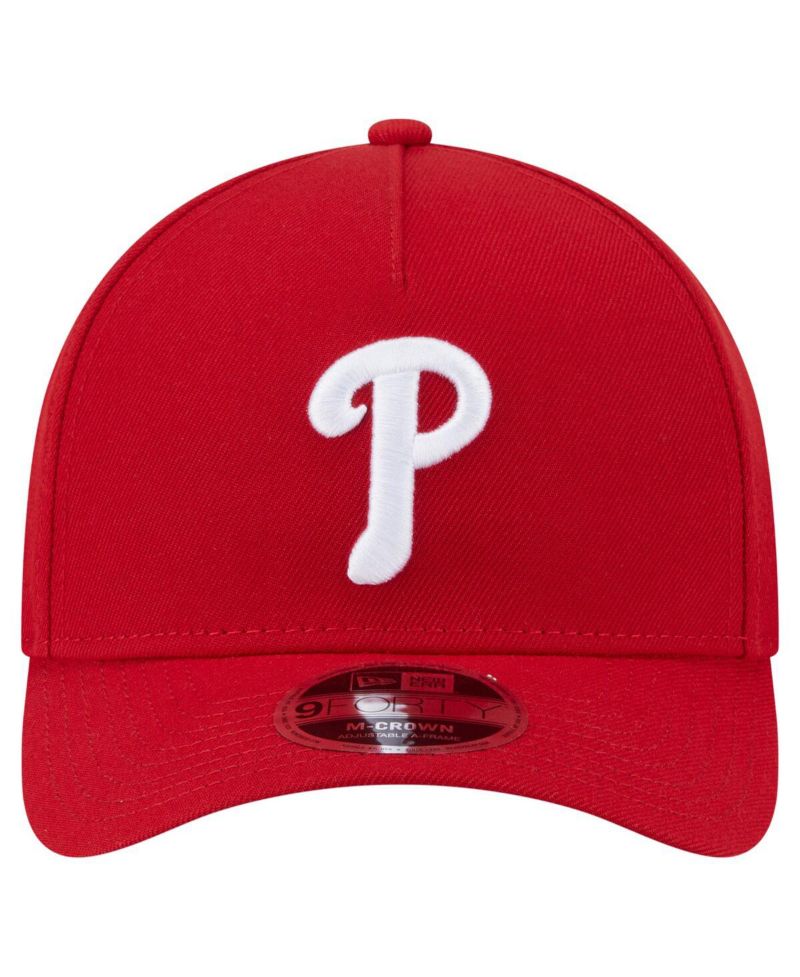 Men's Red Philadelphia Phillies 9FORTY M-Crown Adjustable Hat