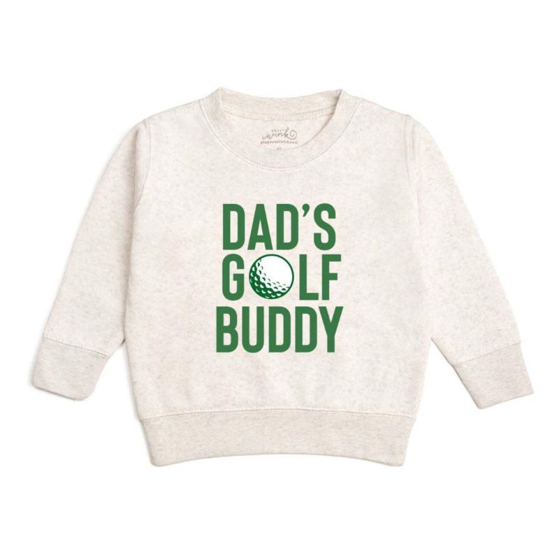 Little Boys Dad's Golf Buddy Sweatshirt