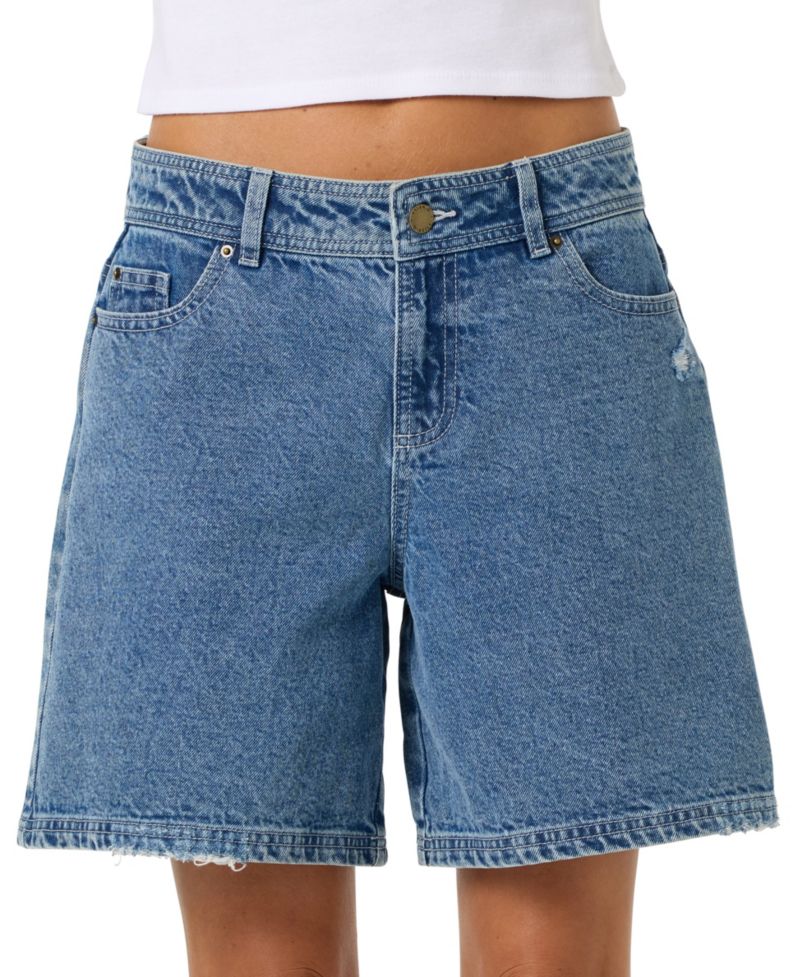 Women's Nola Low-Rise Denim Shorts