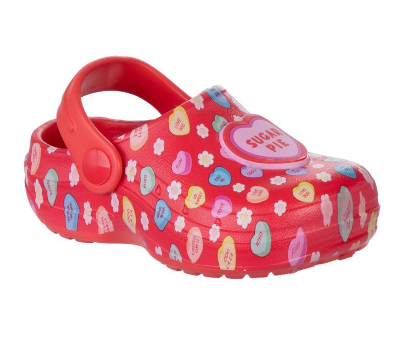Big Girls Conversation Hearts Clogs