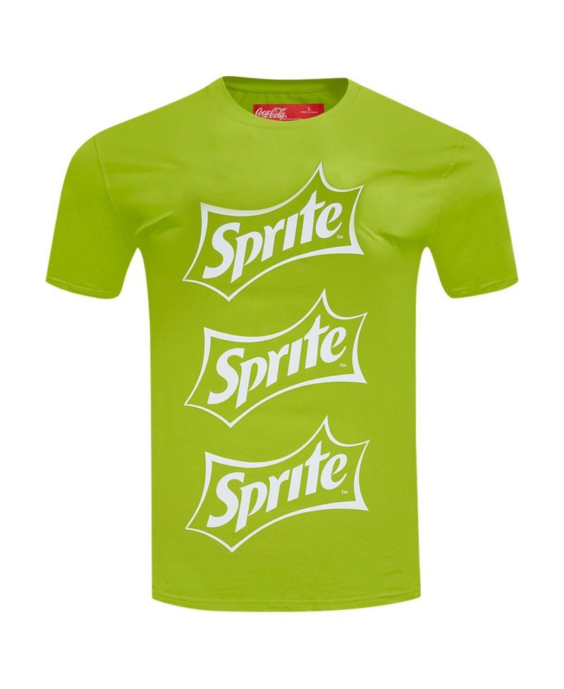Men's Light Green Sprite Cold Drinks T-Shirt