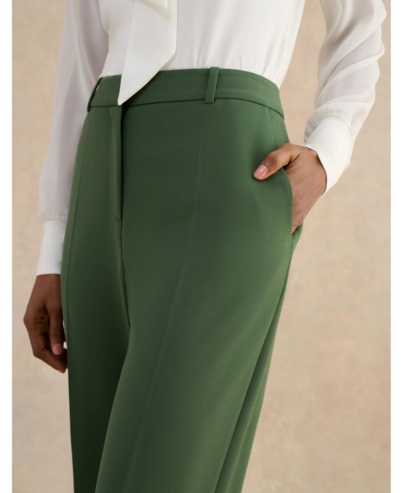 Women's Bess High Waisted Straight Leg Trousers