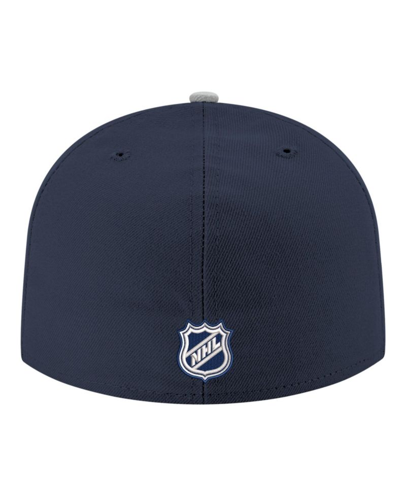 Men's Navy Toronto Maple Leafs Core Logo Two-Tone 59FIFTY Fitted Hat