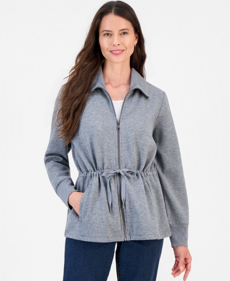 Women's LuxLounge Fleece Zip-Up Jacket
