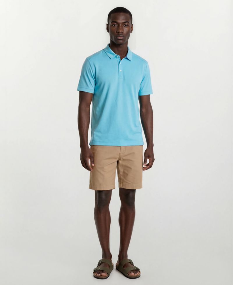 Men's Flat Front Regular-Fit Shorts