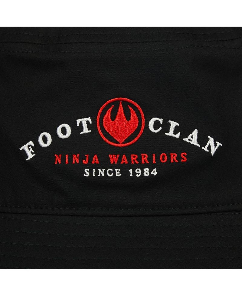 Men's Foot Clan Black Bucket Hat