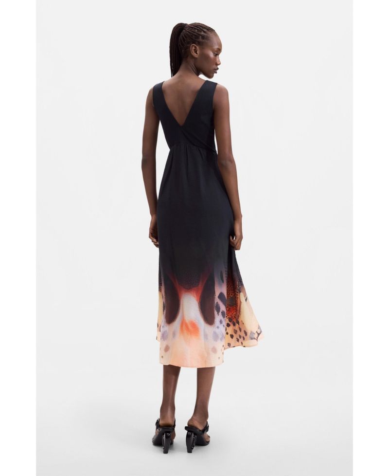 Women's 2-in-1 midi dress
