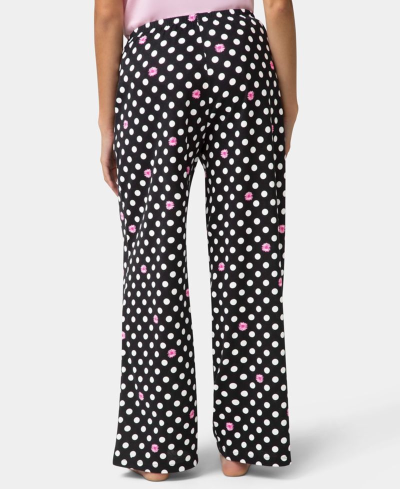 Women's Cotton Printed Mid-Rise Pants