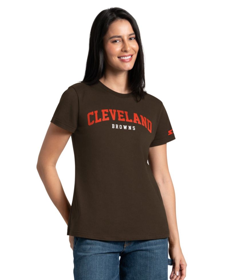 Women's Brown/Orange Cleveland Browns T-Shirt Combo Pack