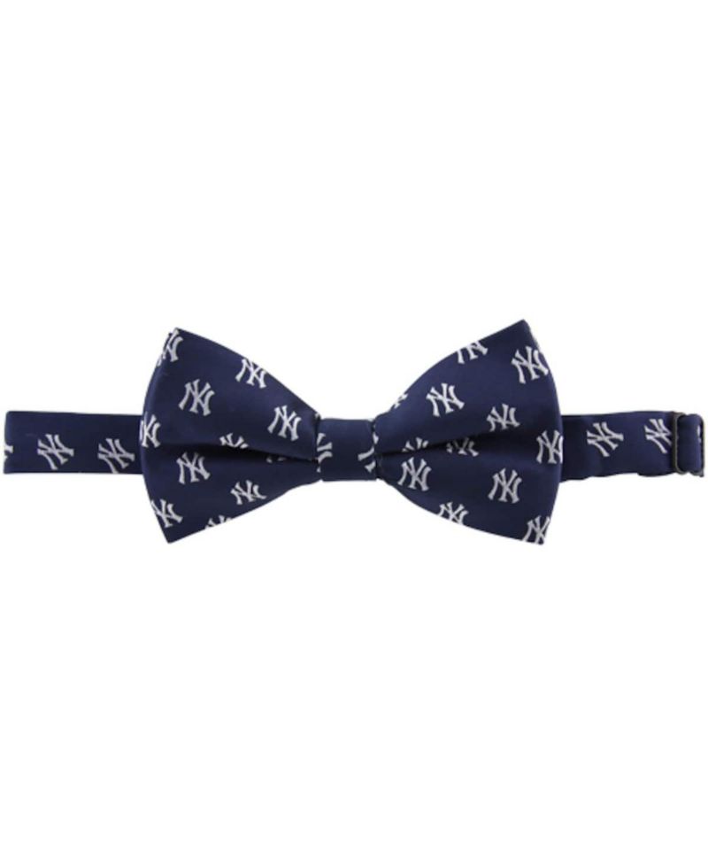 Men's Navy New York Yankees Repeat Bow Tie