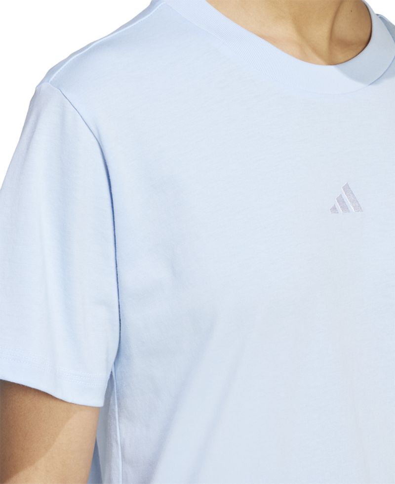 Plus Size Short-Sleeve Cotton Crewneck Logo T-Shirt