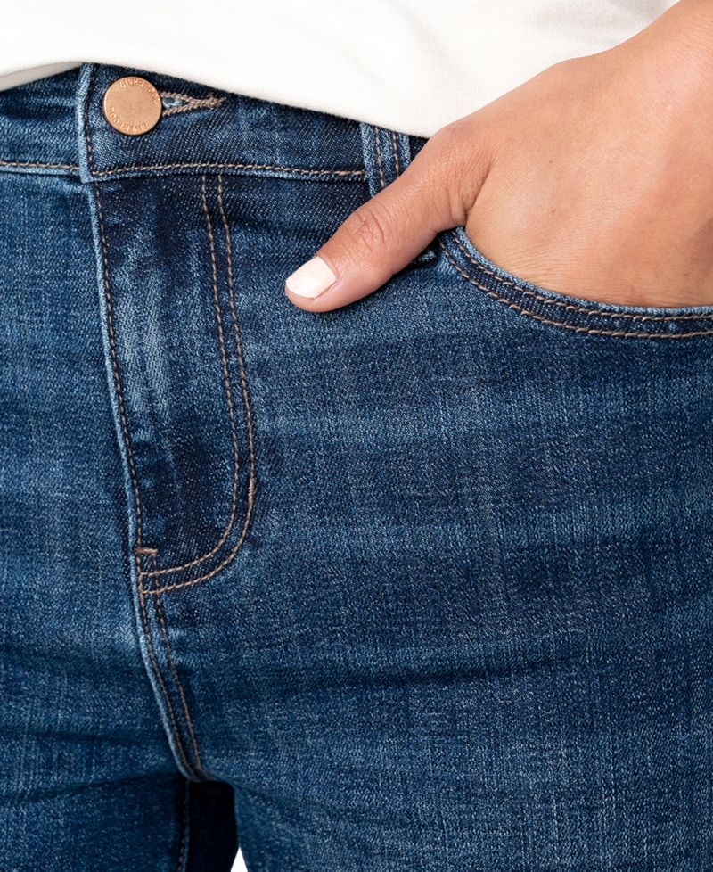 Women's Petite Lucy High-Rise Stretch Bootcut Jeans
