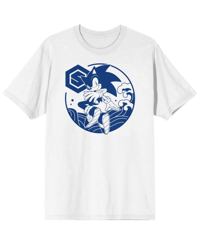 Men's Modern Character White Graphic Tee - 3XL