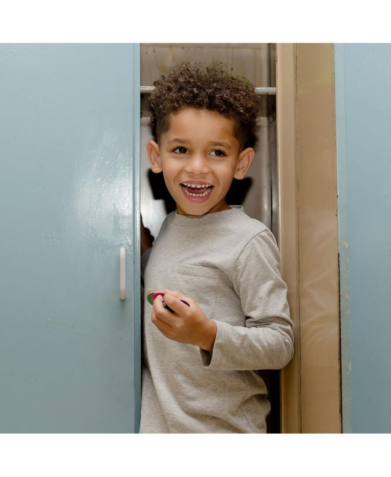 Kids Fair Trade Organic Cotton Long Sleeve Pocket T-Shirt