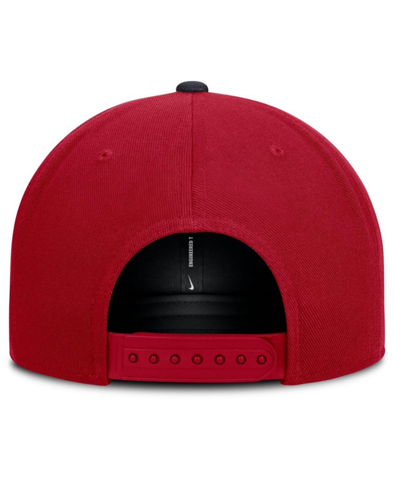 Men's Red/Navy Los Angeles Angels Primetime Pro Dri-FIT snapback Hat