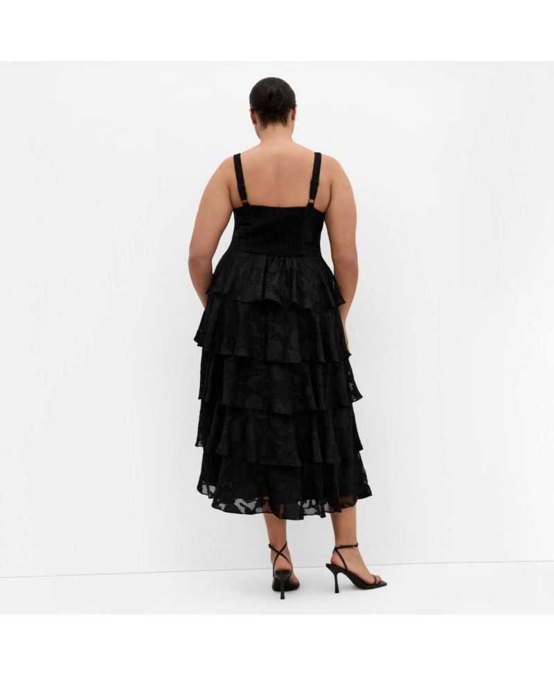 Women's Plus Size Daniela Ruffle Tier Dress