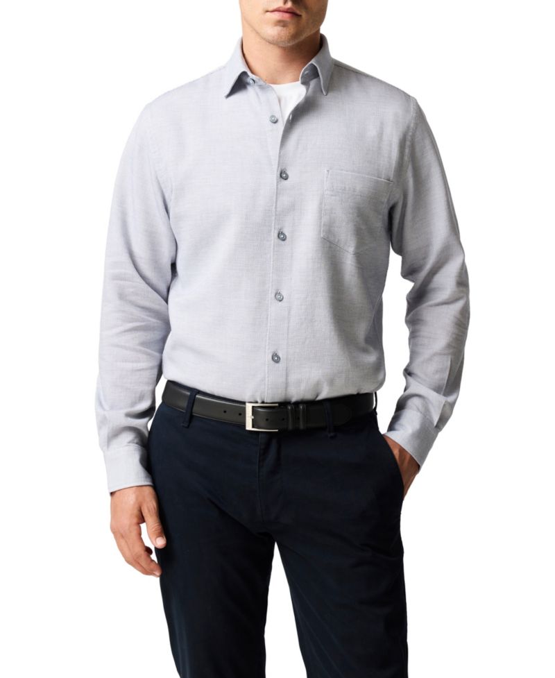 Men's Airtex Long Sleeve Slim Fit Shirt