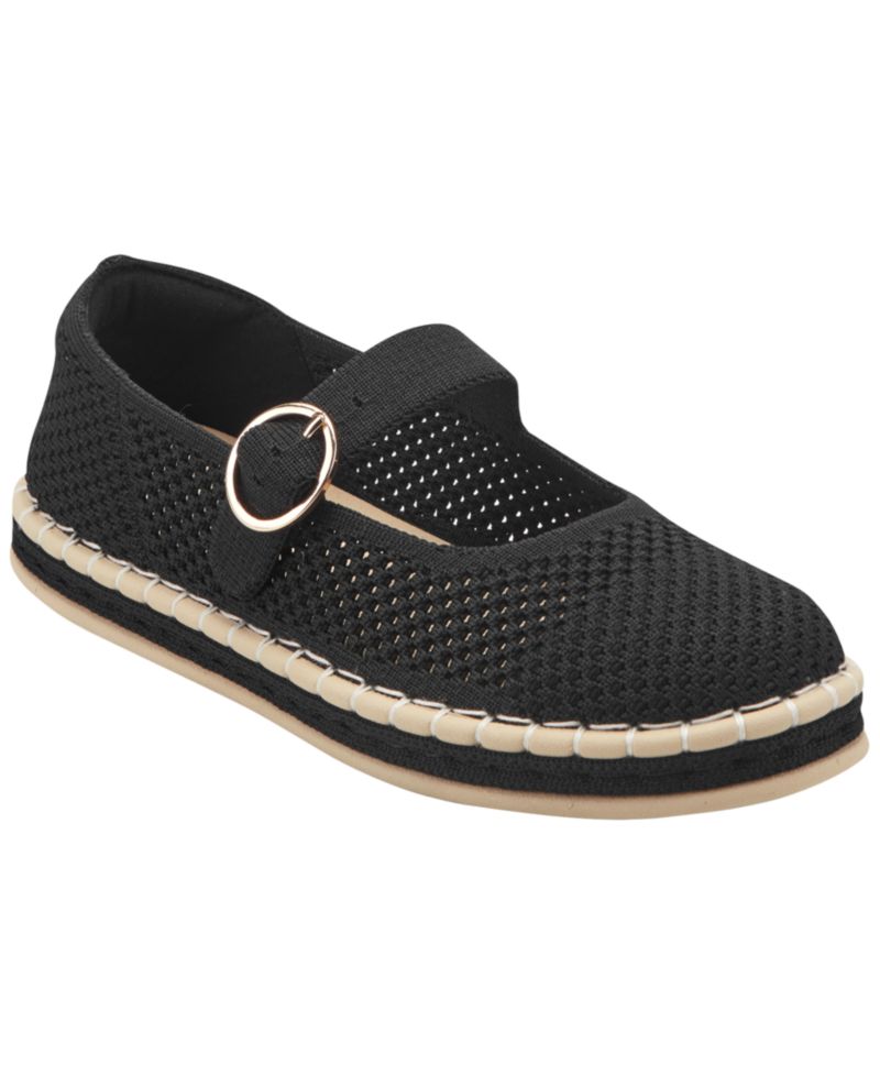 Women's Francene Knit Mary Jane Espadrille Flats