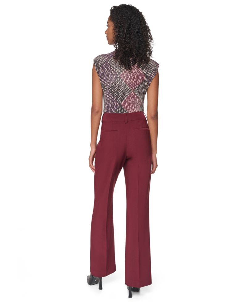 Women's High-Waisted Wide-Leg Dress Pants