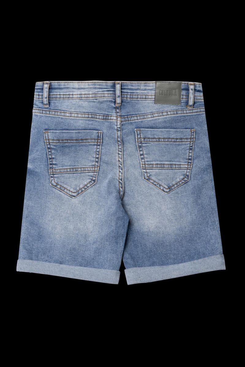 Big Boys Roll-Up Denim Shorts 2-Pack