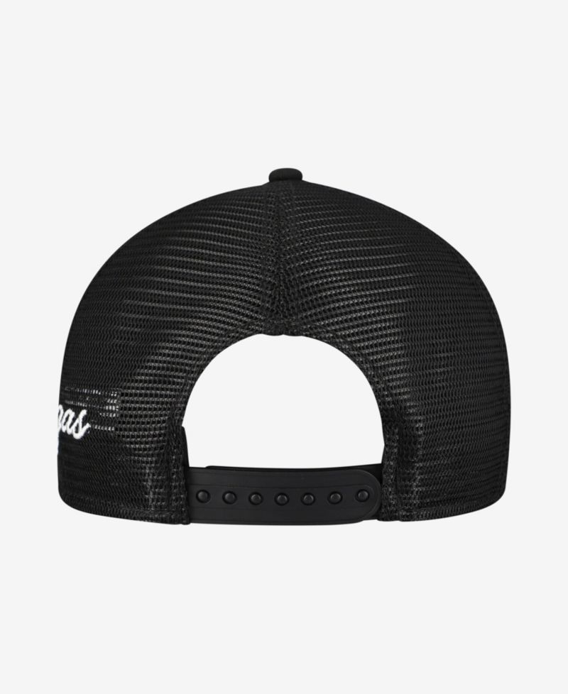 Men's Black Las Vegas Raiders City Script 9FORTY A-Frame Adjustable Hat